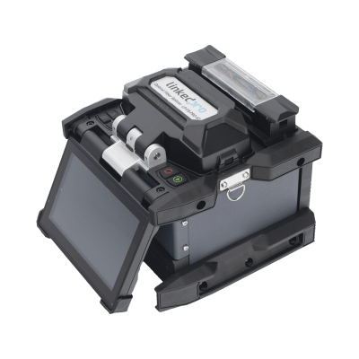 Fusionadora de Fibra Óptica con GPS para Fibra Óptica Multimodo y Monomodo / Alineación por Núcleo / 6 Motores para Mejor Precisión en el Empalme / Capacitación básica virtual gratuita