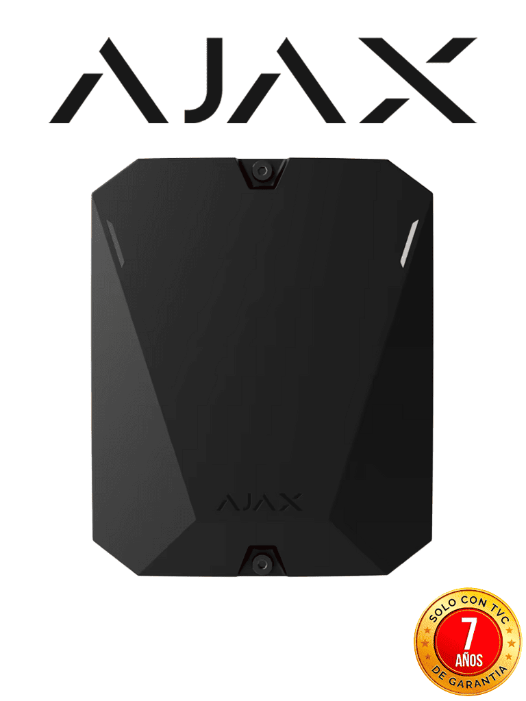 AJAX  MultiTransmitter B - Módulo de integración para conectar detectores cableados a Ajax y gestionar la seguridad a través de la app. Color Negro (28305.62.BL3)
