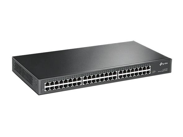 TP-LINK SWITCH RACK  /48 PTOS GIGA/SAVE ENERGY70%/19/ TL-SG1048
