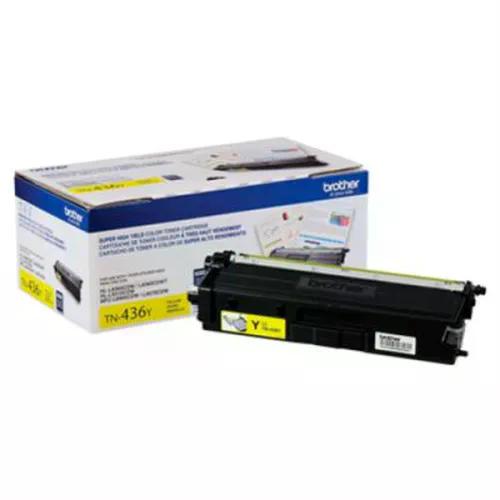 TONER BROTHER AMARILLO TN436Y 6500 PGS P/310CDW/MFCL8900CDE/MFCL9570CD
