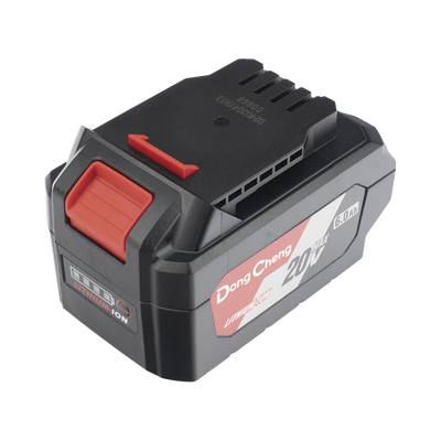 Batería de Litio 20V 6.0Ah / Indicador LED de Carga / Carcasa Reforzada / Compatible con Herramientas DONGCHENG 20V