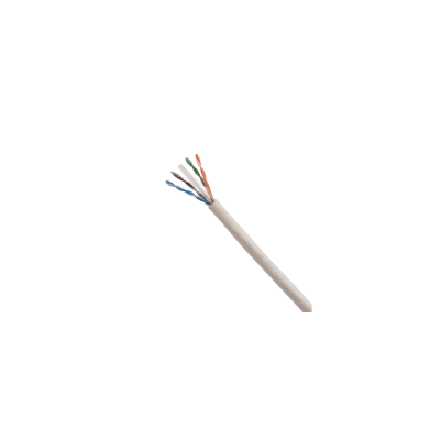 Bobina de Cable UTP 305 Metros (1000 Pies) de Cobre, TX6000™ PanNet, Blanco, Categoría 6 (24 AWG), CMP (Plenum), de 4 Pares