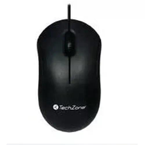MOUSE TECHZONE OPTICO TZMOU01 ALAMBRICO USB 800DPI NEGRO