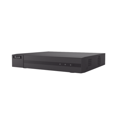 [Audio Bidireccional] DVR 4 Canales TurboHD + 1 Canal IP / 2 Megapixel (1080p) Lite / Acusense Lite (Evita Falsas Alarmas) / Audio por Coaxitron / 1 Bahia de Disco Duro / H.265+ / Salida de Vídeo Full HD