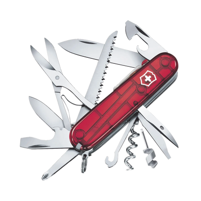 Navaja Victorinox de Bolsillo Mediana Huntsman Lite de 21 Funciones con Luz LED