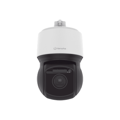 Cámara PTZ IP antivandálica 6MP / 30x Zoom Óptico / IR 200m  / Exterior IP66 / NEMA4X / Auto tracking basado en IA / H.265 & WiseStream / Wiper incluido