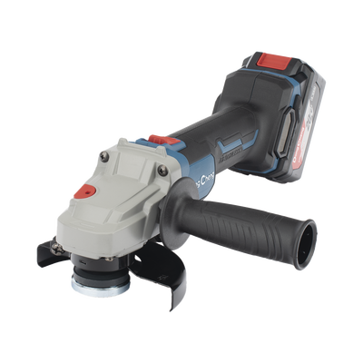 Amoladora Angular de 20Vcc, Disco de 4-1/2 in, Incluye 2 Baterías de 4.0Ah, Cargador y Estuche