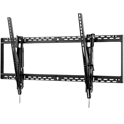 Montaje de pared Universal con Inclinación para Pantallas de 60" a 98" / Capacidad 350 lb (158 kg) / Patrón VESA hasta 1000 x 600 mm / Inclinación Ajustable +15°/-5°