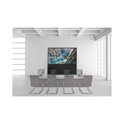 Kit Videowall 3X3 / Incluye 9 Pantallas de 55" / Decoder / Base de Piso / Accesorios de Instalación