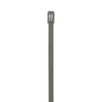 Cincho PanSteel de Acero Inoxidable Tipo 304, 127mm largo x 4.6mm ancho, Color Metálico, Paquete de 100pz