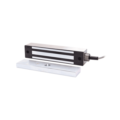 Chapa Magnetica 600 Lbs Para Uso en Exterior / IP65 / Con Cordón Armado