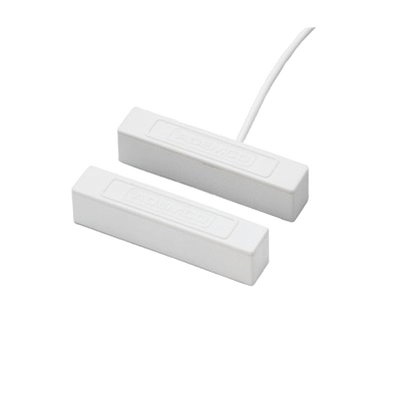 Contacto magnético direccionable compatible con paneles vista con V-Plex color blanco