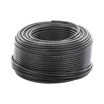 Bobina de 100 metros / Cable Fotovoltaico / Negro / Recubrimiento XLPE / 4mm² / 12 AWG / Hasta 1,800 Vcc