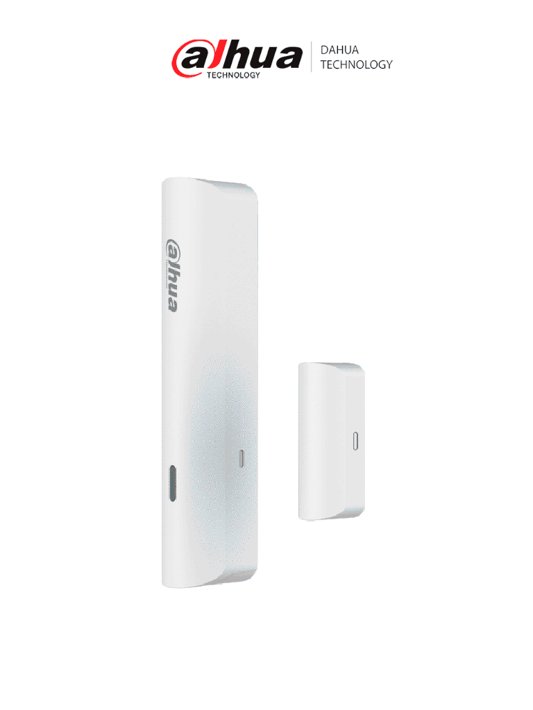 DAHUA DHI-ARD333-W2(915S) - Contacto Magnético Inalámbrico Interior, Diseño Compacto, 1 Entrada de Contacto Seco, Led Indicador, Alarma de Batería Baja, Detección de Intensidad de Señal, Función de Salto de Frecuencia