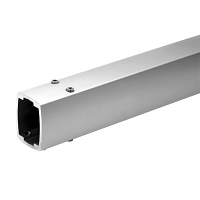 Tubo Estructural de Aluminio (500 mm) para Brazo Syspend 180-Max con Perfil Hueco para Cableado/ 6 Tornillos de Fijación / Carga Máxima 180 lb (81.6 kg)