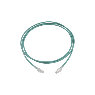 Patch Cord MC6 Modular Cat6 UTP, CM/LS0H, 2.13 Metros (7 Pies), Color Verde