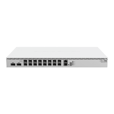Cloud Router Switch, 16 puertos SFP28 25 Gbps, 2 puertos QSFP28 10 Gbps