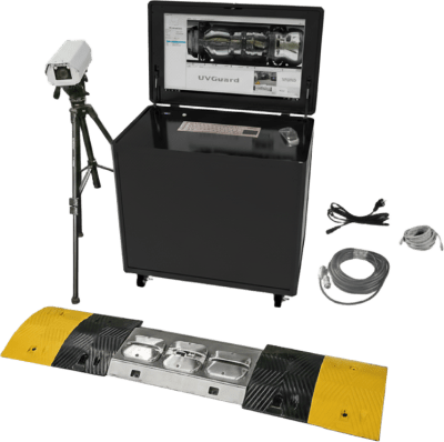 Sistema de Escaneo Subvehicular AP300-M / Dual Mode Area Scan + Line Scan / Resolución 10000×4096 / Reconocimiento de Placas LPR / Captura >99.9% / IP68 / -40° a +70°C / Análisis Inteligente de Diferencias