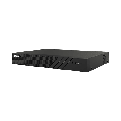 DVR 16 Canales TURBOHD + 16 Canales IP / 8 Megapixel (4K) / Audio Bidireccional/ ACUSENSE / 1 Bahía de Disco Duro / Salida de Video en 4K / H.265+