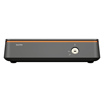 Cajón de Efectivo Mini SUNMI / ABS de Alta Resistencia / 3 Posiciones de Bloqueo / 9V-24V Autoajustable / 1,000,000+ Operaciones / 10 kg Capacidad de Carga / Reducción de Ruido <50dB