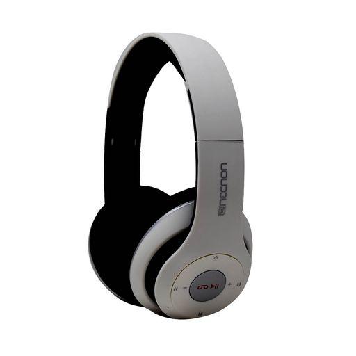 DIADEMA NECNON CON MICROFONO NBH 01R BLUETOOTH ALAMBRICO INALAMBRICO 3.5MM BLANCO NEGRO NCAB0112RZ