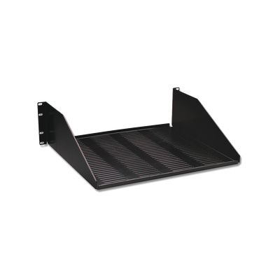 Charola para soportar equipo en Rack de 19in, ventilada, 3UR, Color Negro