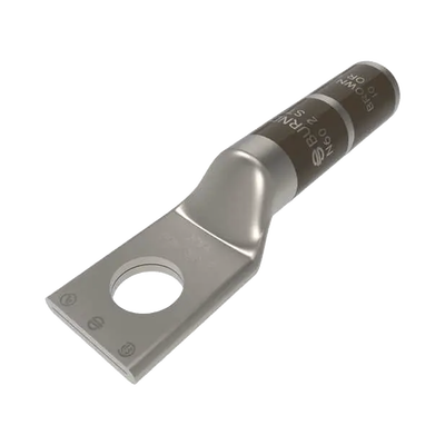 Terminal de Compresión de Ojillo para Tornillo 1/4  y Cable 2 AWG.