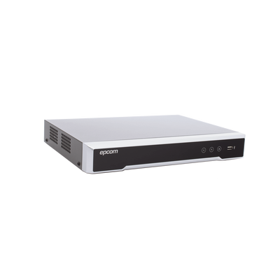 DVR 8 Canales TurboHD + 8 Canales IP / 8 Megapixel (4K) / Acusense (Evita Falsas Alarmas) / Audio por Coaxitron / 8 Entradas de Alarma / 4 Salida de Alarma / H.265+