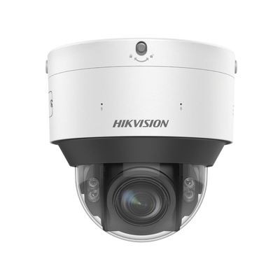 Domo IP 8 Megapixel / Lente Mot. 2.8 - 12 mm / Dual Light (30 mts IR + 30 mts Luz Blanca) / IK10 / IP67 / Reconocimiento Facial / WDR 140 dB / DeepinView / Búsqueda por Atributos / Heat Map / ACUSENSE / DARKFIGHTER S / Audio de Dos Vías