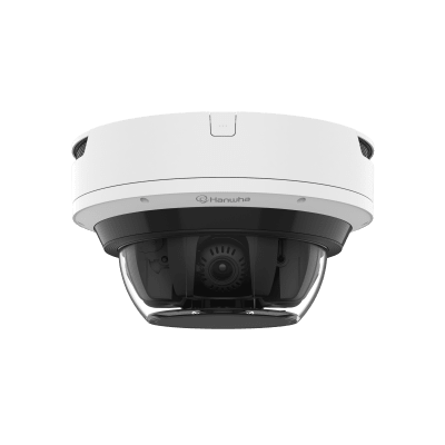 Camara Multi sensor 8MP x 4 CH con Inteligencia Artificial / Lente Motorizado de 3.3 a 5.7mm / WDR 120dB / Protección IP66 / IK10 / NEMA4X 