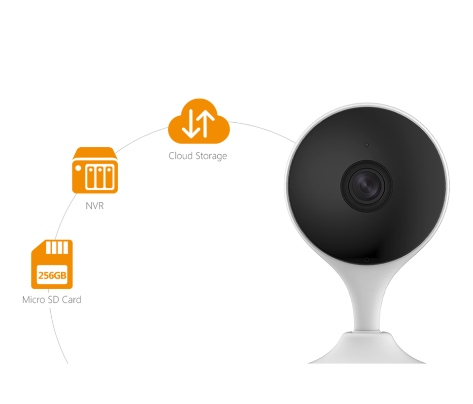 IMOU CUE 2 (IPC-C22EN) - Cámara IP WiFi de 2MP con lente de 2.8mm, audio bidireccional, AI, detección de humanos, sirena, micrófono, IR 10m, ranura MicroSD y alarma de ruido. - Imagen 3