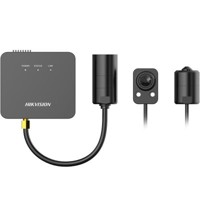 Pinhole IP 2 Megapixel / Lente 2.8 mm / 2 Mts Cable / PoE / Ideal para Cajeros Automáticos (ATM) / WDR / Micro SD / Cámara Tipo Block