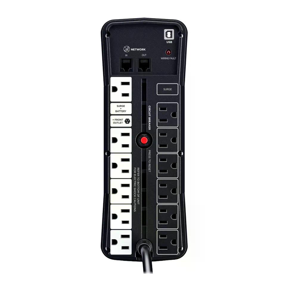 UPS/NO BREAK CYBERPOWER GX150C2 1500VA/1000W PFC RGB PANEL LCD USB-CX2