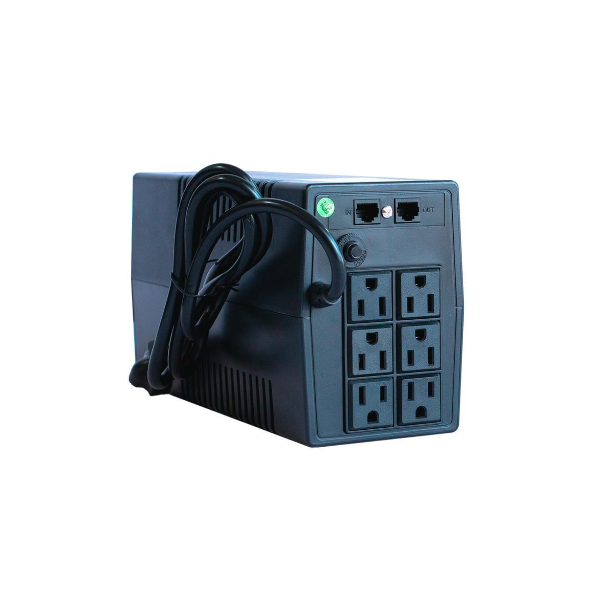 NO BREAK/UPS MARCA SMARTBITT 800VA/400W, 6 CONT, RJ-11 (SBNB800)