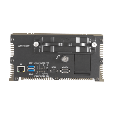 NVR Movil de 5 Canales de 2 Megapixel  / 2 Bahías de Dsco Duro de 2 TB / Soporta GPS