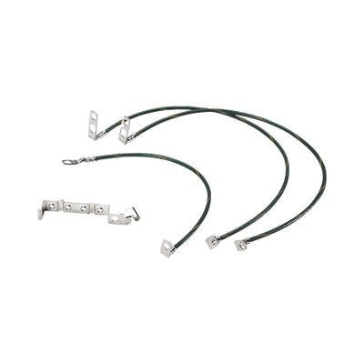 Kit de Puesta a Tierra para Gabinete PZICEA, Incluye Jumpers y Tornillería 