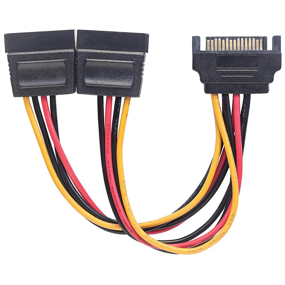 CABLE CORRIENTE MANHATTAN INT. HDD SATA 1M - 2H 354554