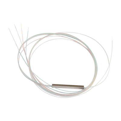 Splitter (Divisor Óptico) Tipo PLC, de 1x4, para Fusión (Sin Conectores)