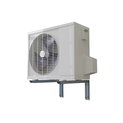 Base Mini split / Para Condensador o Unidad Externa / Galvanizada / Montaje de pared / Capacidad de 1 a 3 toneladas / EPCOM INDUSTRIAL