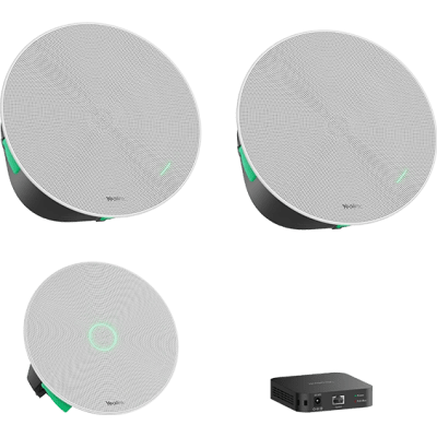 Kit de audio Yealink CMKit-121 con micrófono y altavoces PoE