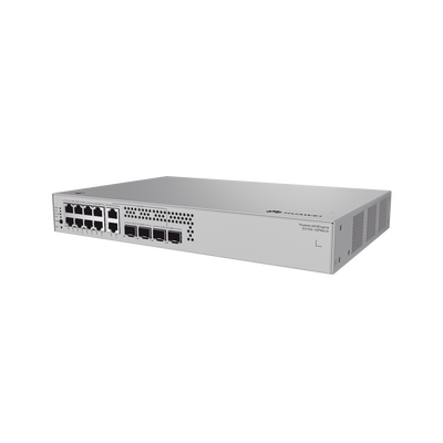 Switch de Acceso eKit Administrable  / Capa 2+ / 6 Puertos PoE+ Gigabit + 2 Puertos PoE+ Multi-Gigabit (2.5 Gbps) + 2 Puertos Gigabit + 2 Puertos SFP + 2 Puertos SFP+ / PoE Perpetuo / Presupuesto PoE 128 W / Sin licenciamiento
