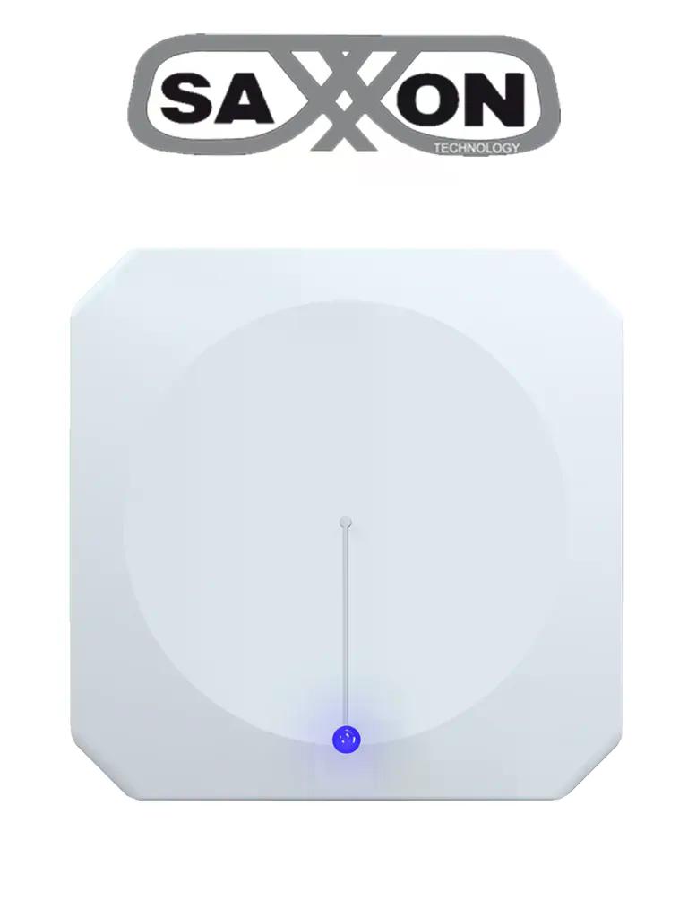 SAXXON SAXVR12 - Lectora de Tarjetas UHF para Control de Acceso Vehicular Alcance de Lectura de 12 metros / Frecuencia 902 MHz - 928 MHz / Encríptale / Compatible con Enrolador FC06