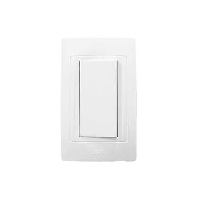 Apagador Escalera Sencillo de 10 A/ 127 V CA ~ 60 Hz / Color Blanco.