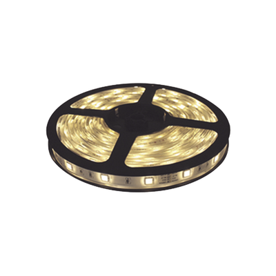 Tira Led de 5 m / Cálido / Uso Exterior / Potencia 22 W / 900 lm/ 12 V CD / IP 65.