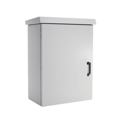 Gabinete Para Exterior OSP ComLine, Protección NEMA 4/12/4X/3/3R; IP66, 700 mm de Ancho, 600 mm de Profundidad, 25 UR, De Aluminio, Color Gris Claro