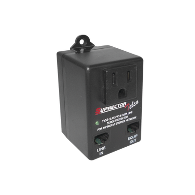 Supresor TELCO para Línea de Datos y Alimentación Eléctrica.