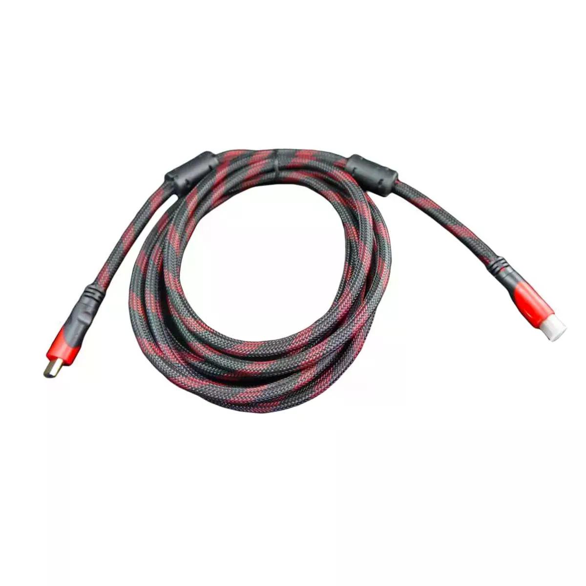 CABLE NACEB HDMI MACHO EN AMBOS EXTREMOS 3M ROJO