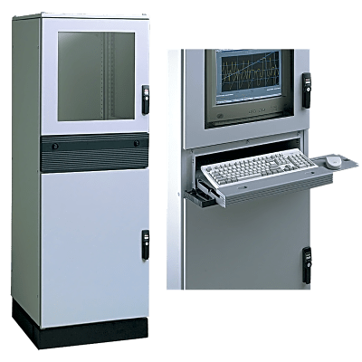 Gabinete Modular Industrial PROLINE PC Tipo 12 1800 x 600 x 600 mm (70.9 x 23.6 x 23.6 in) en Acero Gris RAL 7035 / IP55 / UL 508A / cUL / NEMA 12 / VDE