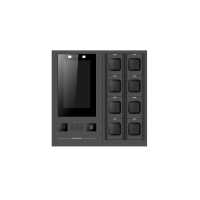 Estación de Descarga para Cámaras Bodycam HIKVISION / Pantalla Touch 13.3" / Conector Tipo C / Incluye 1 HDD de 2 TB (Soporta 4 HDD de 8 TB)