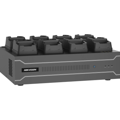 Dock Station 8 Puertos para Escritorio / Recolección y Carga de Datos Corporales / Interfaces de Red Dual 1000 M / ANR / Reproducción Multimedios / Linux / Indicadores y Gestión de Registros